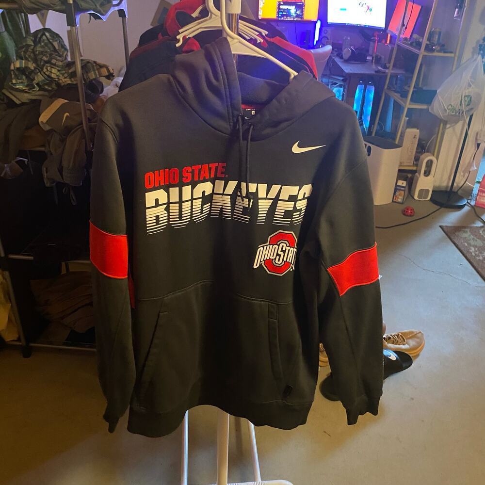 Nike Ohio State Grey Size Medium Hoodie